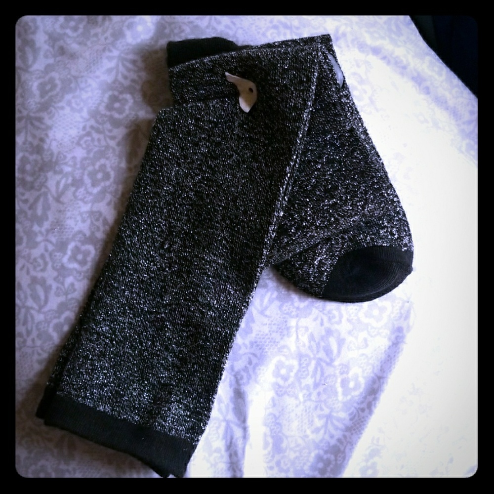 LC - NWOT Xhilaration Glitter Over the Knee Socks
